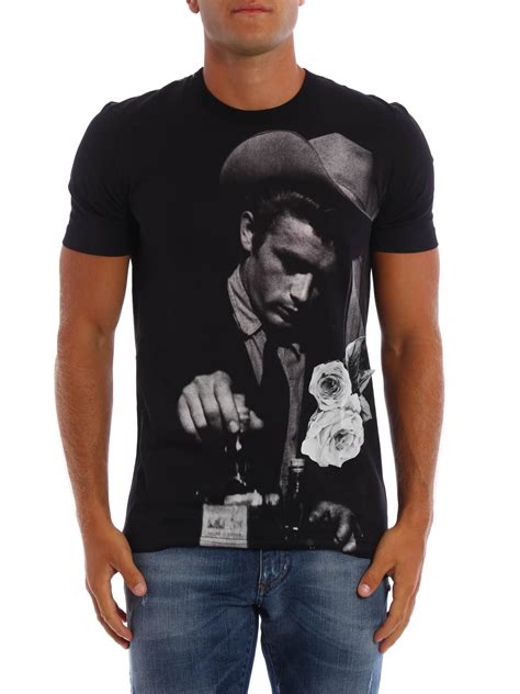 Dolce & Gabbana James Dean Print T.